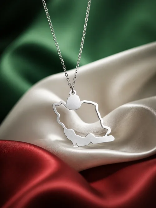 گردنبند با پلاک ایران